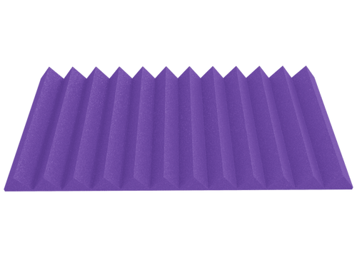 4 Inch Acoustic Foam Wedge Style Panels - 13 Color Options