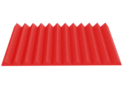 4 Inch Acoustic Foam Wedge Style Panels - 13 Color Options