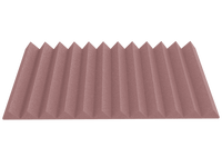 4 Inch Acoustic Foam Wedge Style Panels - 13 Color Options