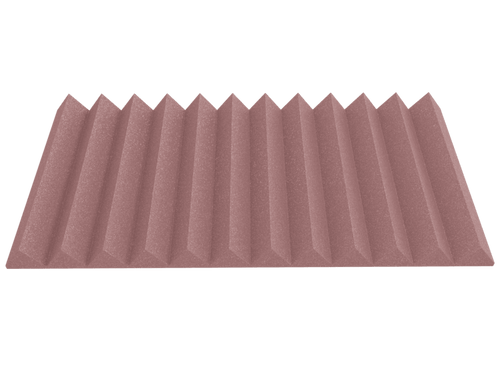 4 Inch Acoustic Foam Wedge Style Panels - 13 Color Options