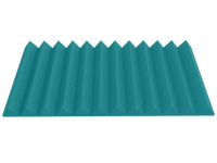 4 Inch Acoustic Foam Wedge Style Panels - 13 Color Options