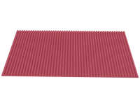 1 Inch Acoustic Foam Wedge Style Panels - 13 Color Options