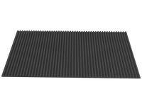 1 Inch Acoustic Foam Wedge Style Panels - 13 Color Options