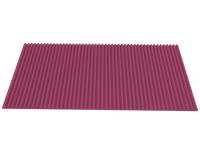 1 Inch Acoustic Foam Wedge Style Panels - 13 Color Options