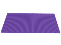 1 Inch Acoustic Foam Wedge Style Panels - 13 Color Options