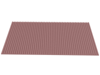 1 Inch Acoustic Foam Wedge Style Panels - 13 Color Options