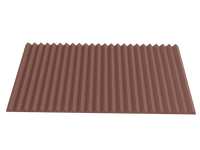 2 Inch Acoustic Foam Wedge Style Panels - 13 Color Options
