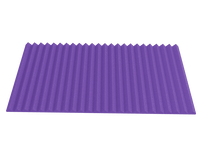 2 Inch Acoustic Foam Wedge Style Panels - 13 Color Options