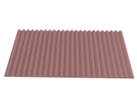 2 Inch Acoustic Foam Wedge Style Panels - 13 Color Options
