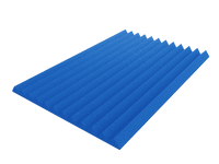 4 Inch Acoustic Foam Wedge Style Panels - 13 Color Options