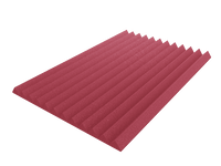 4 Inch Acoustic Foam Wedge Style Panels - 13 Color Options