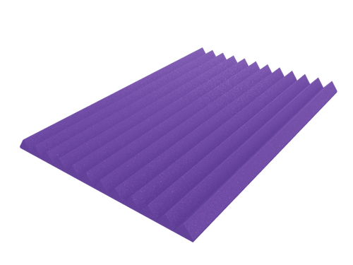 4 Inch Acoustic Foam Wedge Style Panels - 13 Color Options