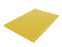 4 Inch Acoustic Foam Wedge Style Panels - 13 Color Options