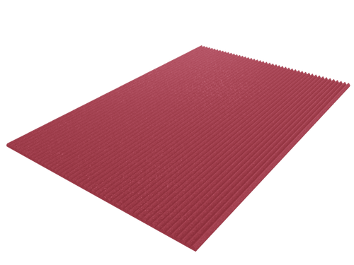 1 Inch Acoustic Foam Wedge Style Panels - 13 Color Options