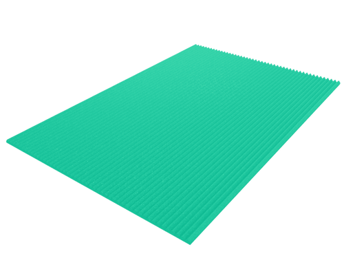 1 Inch Acoustic Foam Wedge Style Panels - 13 Color Options