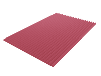 2 Inch Acoustic Foam Wedge Style Panels - 13 Color Options