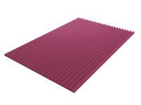 2 Inch Acoustic Foam Wedge Style Panels - 13 Color Options