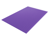 2 Inch Acoustic Foam Wedge Style Panels - 13 Color Options