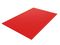 2 Inch Acoustic Foam Wedge Style Panels - 13 Color Options