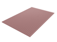 2 Inch Acoustic Foam Wedge Style Panels - 13 Color Options