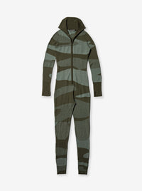 Merino Airwarm Bodysuit- Stone Green