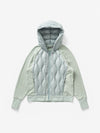 Down Zip Hoodie - Slate Gray