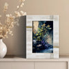 Picture Frame West Coast Barbara Collection Bone & Brass Inlay white – 2 Sizes