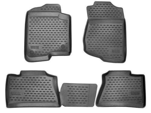 Westin 2015-2017 Chevrolet Tahoe Profile Floor Liners 4pc - Black