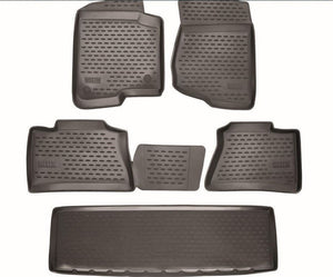 Westin 2015-2016 Chevrolet Tahoe Profile Floor Liners 6pc - Black