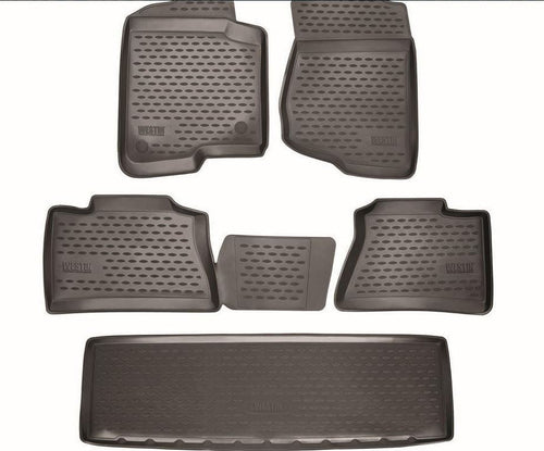 Westin 2015-2016 Chevrolet Tahoe Profile Floor Liners 6pc - Black
