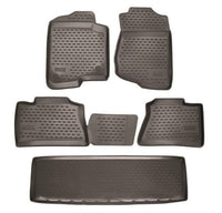 Westin 2015-2017 Cadillac Escalade w/Captain Seats Profile Floor Liners 6pc - Black