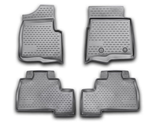 Westin 2009-2014 Ford F150 SuperCrew Profile Floor Liners 4pc - Black