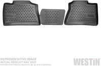 Westin 15-18 Ford F150 Super Cab Profile Floor Liners 2nd Row - Black