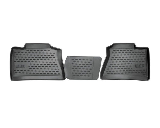 Westin 2015-2016 Chevrolet Tahoe Profile Floor Liners 2pc - Black