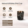 Buffalo Horn Whiskey Shot Glasses 6.5 oz - (Pack of 8)