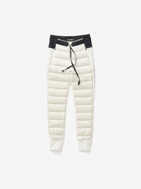 Hybrid Down Jogger - Pearl