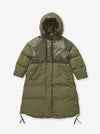 Long Down Puffer - Stone Green