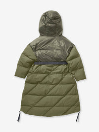Long Down Puffer - Stone Green
