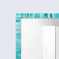 Make To Order Classic Green Mirror Bone Inlay Collection in 4 Sizes