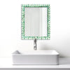 Make To Order Taj Green Mirror Bone Inlay Collection in 4 Sizes