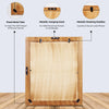Make To Order Taj Green Mirror Bone Inlay Collection in 4 Sizes