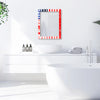 Pre-Order US Flag Bone & Resin Inlay Mirror Frames - 4 sizes