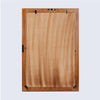 Make To Order Chevron Brown Mirror Bone Inlay Collection in 4 Sizes