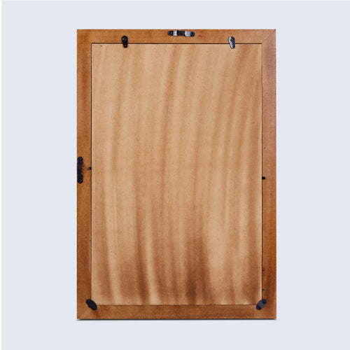 Make To Order Chevron Brown Mirror Bone Inlay Collection in 4 Sizes