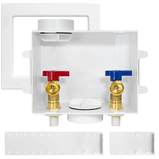 1/2" CPVC PPE Intet, Washing Machine Outlet Box Plumbingsell