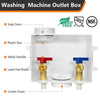 10 Pcs 1/2" CPVC PPE Intet, Washing Machine Outlet Box