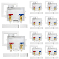 10 Pcs 1/2" CPVC PPE Intet, Washing Machine Outlet Box