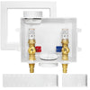 10 Pcs 1/2" PEX Expansion (F1960) Inlet, Washing Machine Outlet Box, with Copper Water Hammer Arrestor