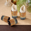 Whiskey Shot Cups Set Chevron Pattern Real Ox Horn 6.5 oz, Pack 4, 8 & 12