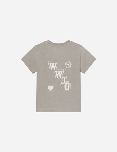 WWJD Varsity Kids Tee